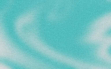 Turquoise background gradient with nois effect