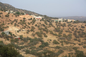 Landscape in a village Azrarague and Aglagale