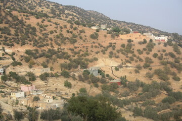 Landscape in a village Azrarague and Aglagale