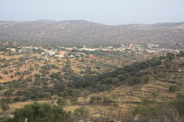 Landscape in a village Azrarague and Aglagale
