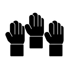 democracy Solid icon