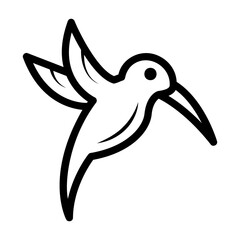 humming bird Line Icon