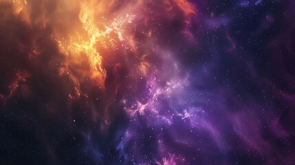 Obraz premium Abstract galaxy backdrop with creative space