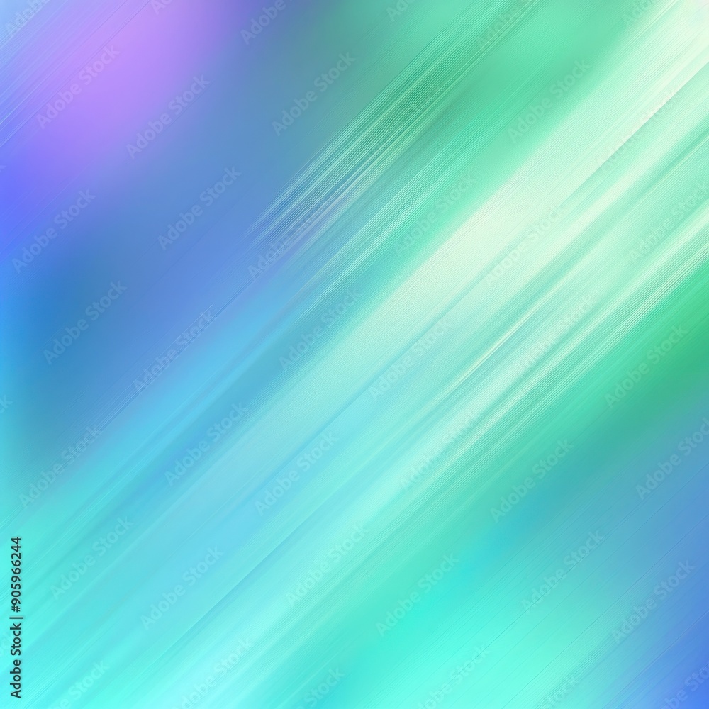 Poster a vibrant abstract gradient with soft colors creating a sense of motion and tranquility, ideal for b