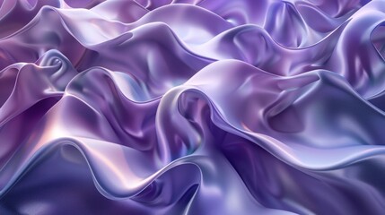 Obraz premium Abstract Purple Satin Drapery