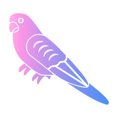 budgerigar Gradient icon