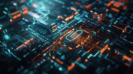 Quantum encryption algorithms encrypting data packets in a high-speed digital communication network.