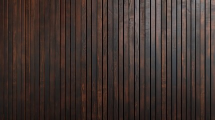mahogany dark wood vertical slat wall paneling