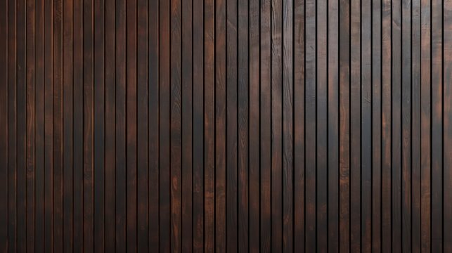 mahogany dark wood vertical slat wall paneling