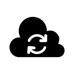 Refreshing data icon vector illustration graphic design