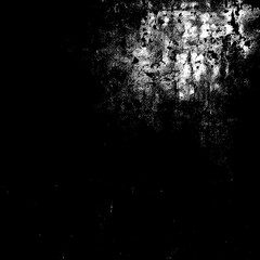 Distressed Black Texture - Dark Grainy Texture on White Background, Dust Overlay, Textured Grain, Noise Effect