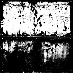 Metal Rusty Texture Background - Rusted Steel Industrial Metal, Grunge Style, Distressed Surface