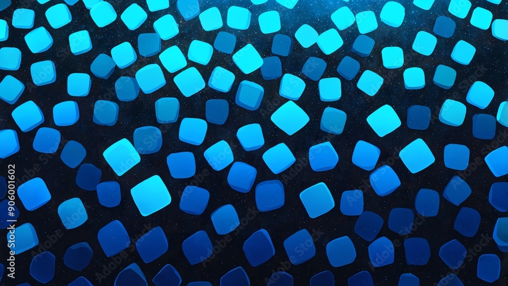 Poster blue diamond pattern texture retro abstract background illustration art design backdrop copy space
