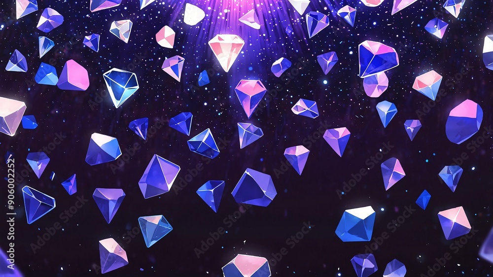 Poster purple diamond pattern texture retro abstract background illustration art design backdrop copy space