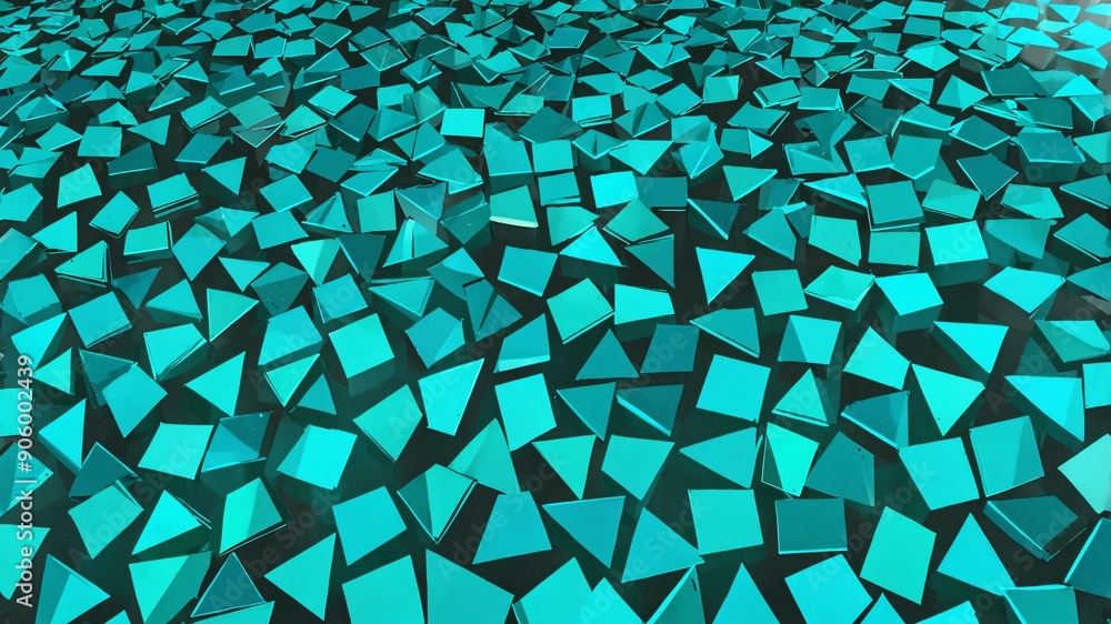 Poster teal diamond pattern texture retro abstract background illustration art design backdrop copy space
