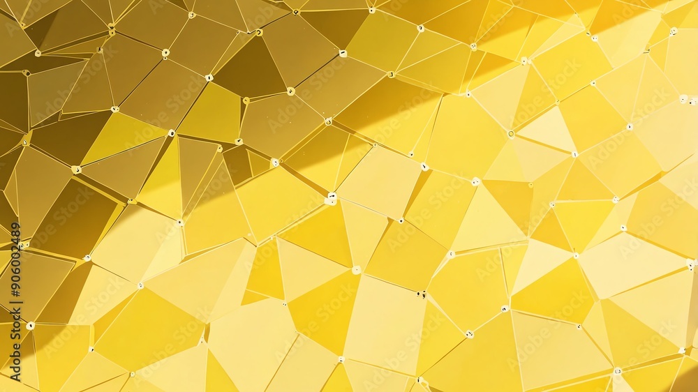 Poster yellow diamond pattern texture retro abstract background illustration art design backdrop copy space
