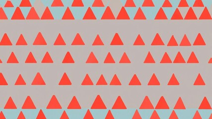 red triangle pattern shapes retro abstract background illustration art design backdrop copy space