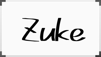 Zuke のホワイトボード風イラスト