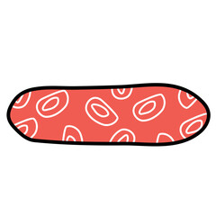 Colored pillow Motif cartoon set