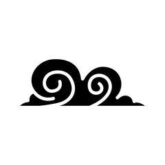 Naklejka premium Cloud icon vector illustration graphic design