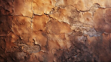 Fototapeta premium Texture of a brown wall