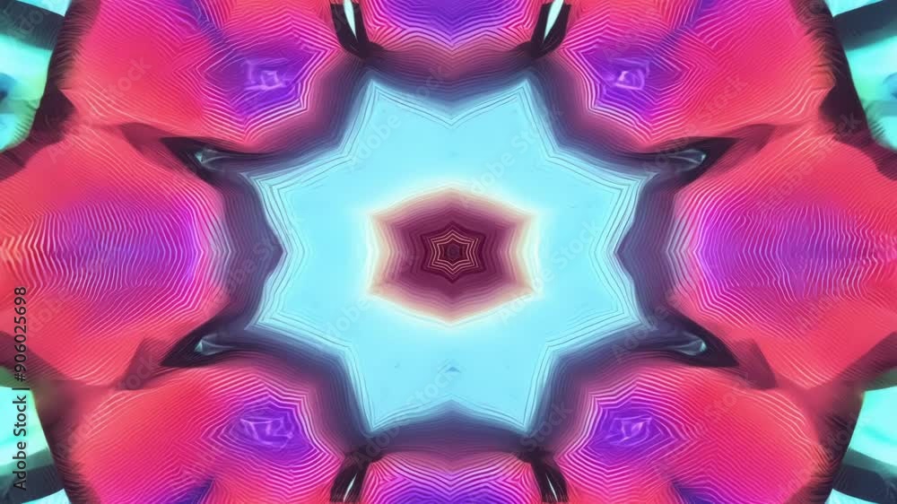 Poster the beauty of kaleidoscopic patterns lies in their everchanging nature an endless source of wonder a