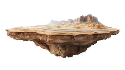 Desert Mesa Floating Island