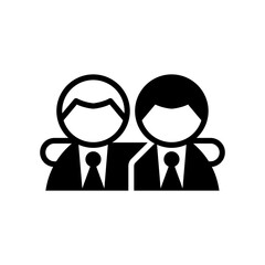 Business teamwork icon vector illustration graphic design