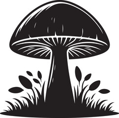 Mushroom vector illustration