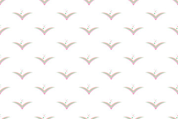 Abstract book seamless pattern background