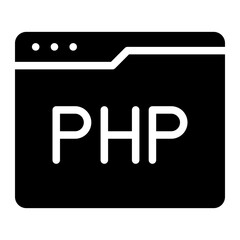 php glyph icon