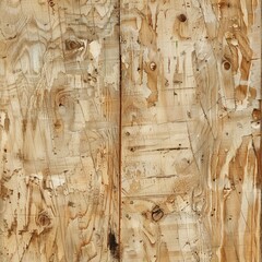 Weathered plywood texture with natural wood grain patterns and knots