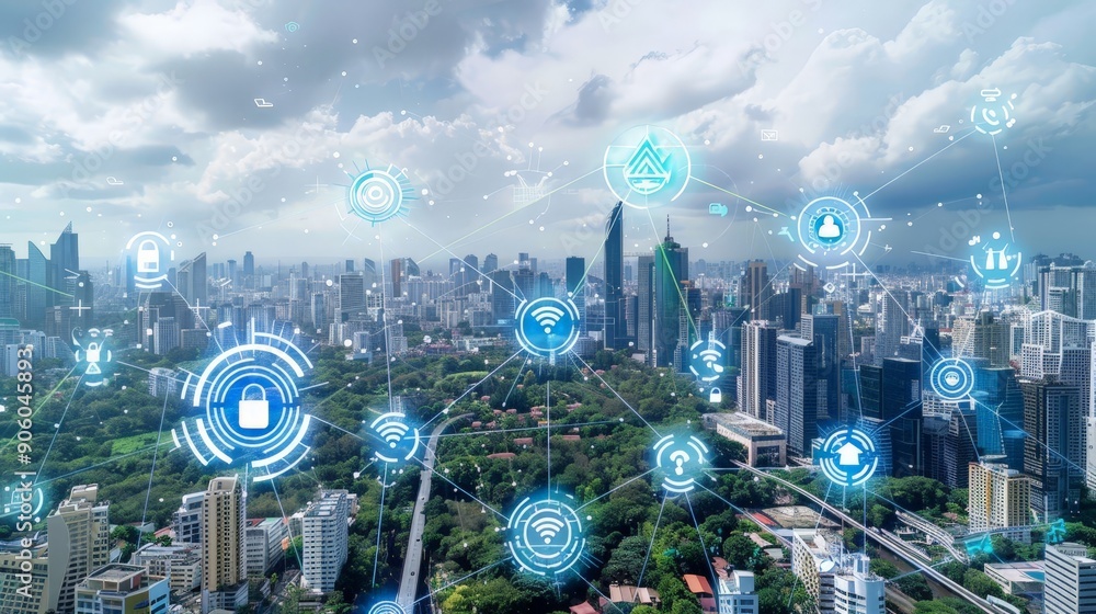 Poster trends in smart buildings and iot (internet of things) integration in construction practices