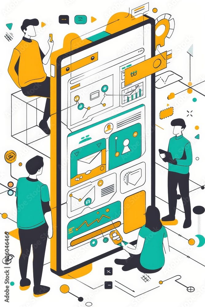 Poster user-centered design puts people first, shaping products and experiences with empathy.