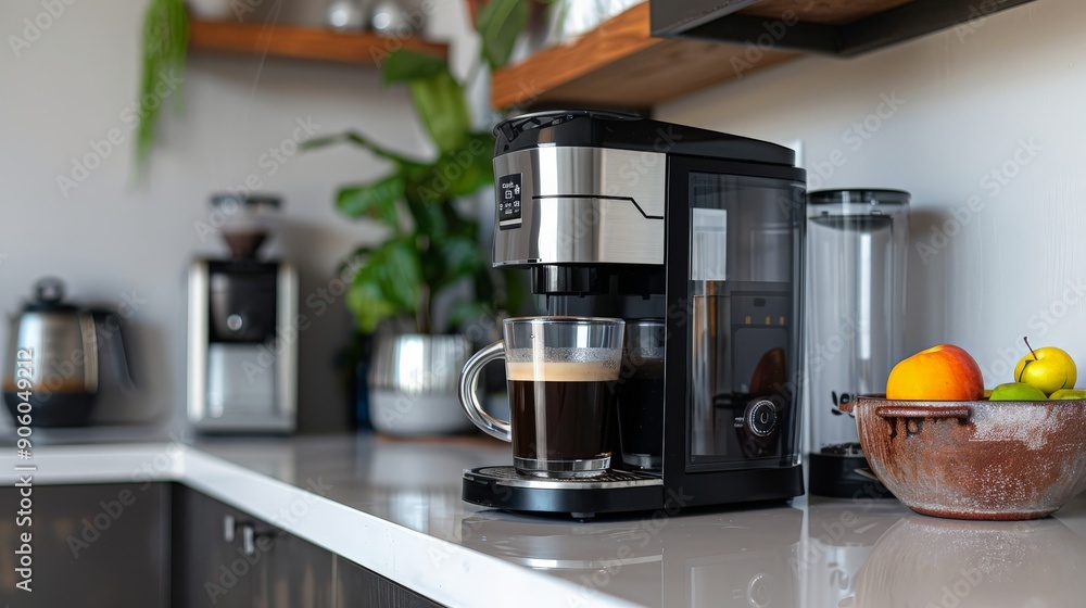 Poster write a step-by-step guide on using a programmable coffee machine for beginners.