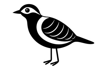 illustration of a bird silhouette vector