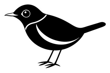 illustration of a bird silhouette vector