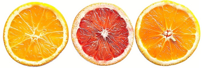 Perfect Citrus Slices for Your Design Projects UHD 4K
