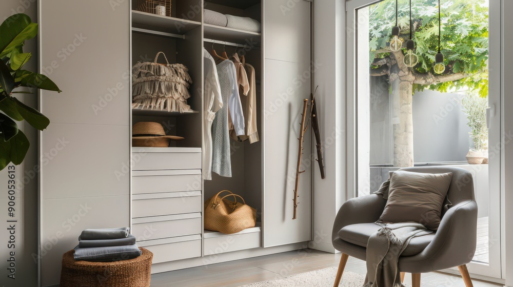 Poster how can built-in storage be integrated into small space interiors to reduce clutter