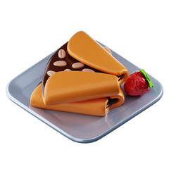 3D Crepe Illustration