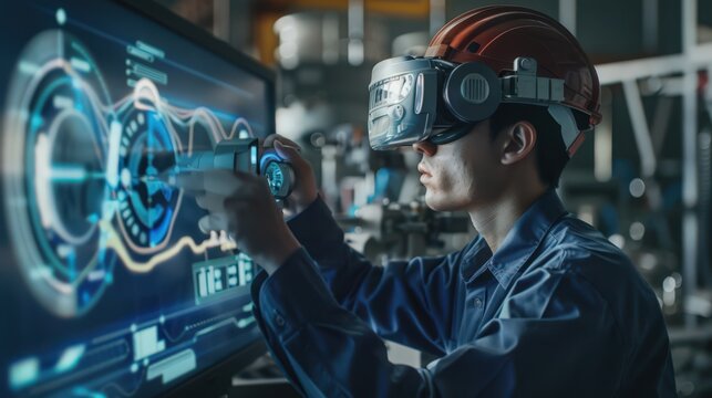 virtual and augmented reality in industrial training and simulations, where immersive technologies enhance learning and safety