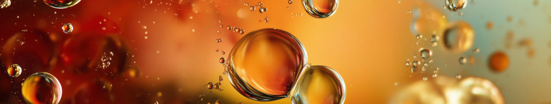 Abstract background (close-up bubbles in a drink)