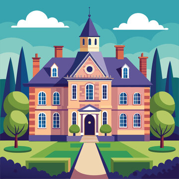 Manor art vector