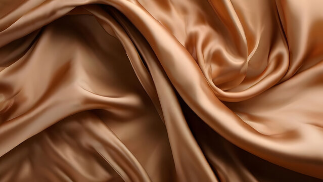 brown soft silk cloth background