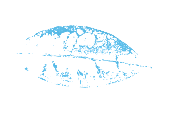 Light blue watercolor background. Artistic hand paint. Isolated on transparent background.
