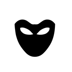 superhero mask silhouette icon