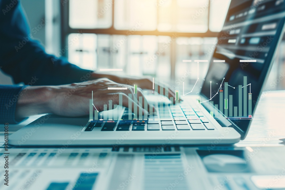 Poster a detailed analysis of the effectiveness of long-term stock investment strategies, showcasing data-d