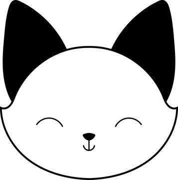 recommend clip art: Cute fox clipart design illustration