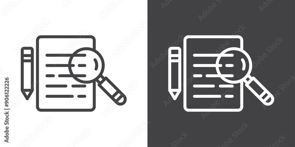 Poster defining icon vector logo set collection for web app ui