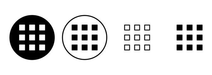 Menu Icon set. web menu icon. hamburger menu symbol